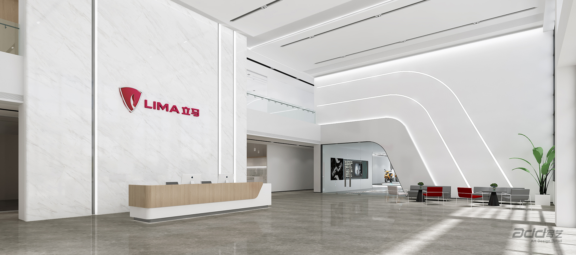 立馬車(che)業辦(bàn)公(gōng)室裝(zhuang)修-展(zhan)廳-pc