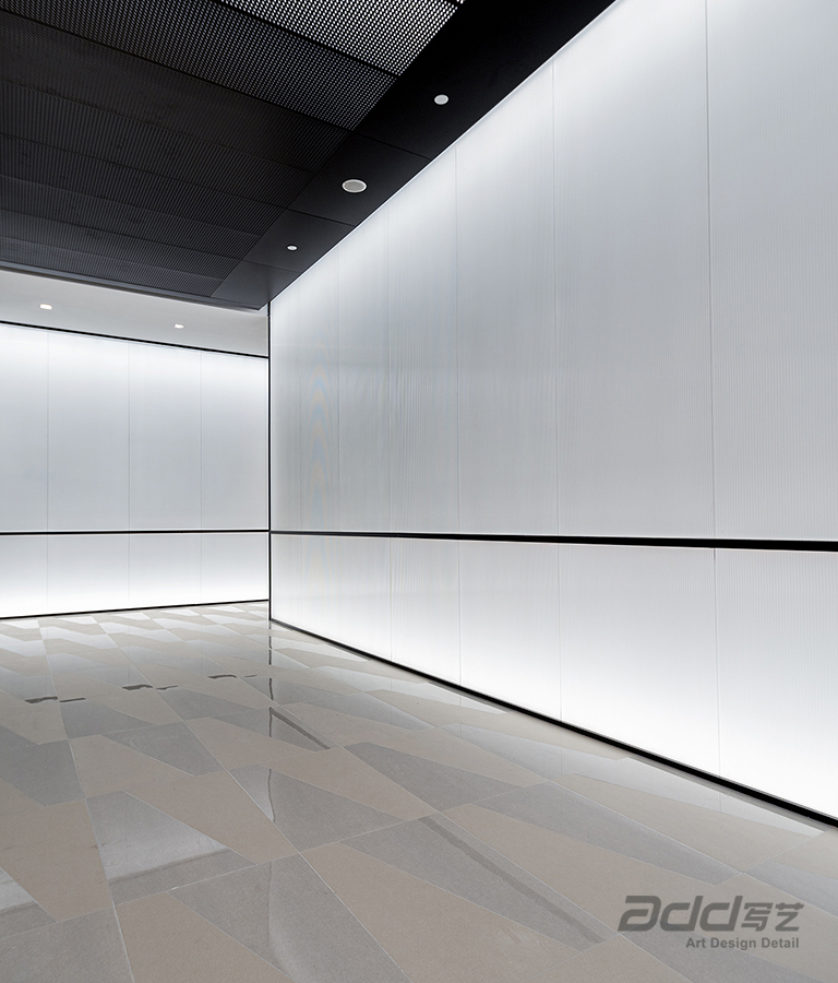 蔚來汽車(che)辦(bàn)公(gōng)樓裝(zhuang)修-走(zou)廊-pc