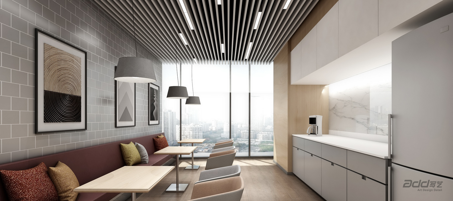 雅保化工(gong)辦(bàn)公(gōng)室裝(zhuang)修-茶水間-pc